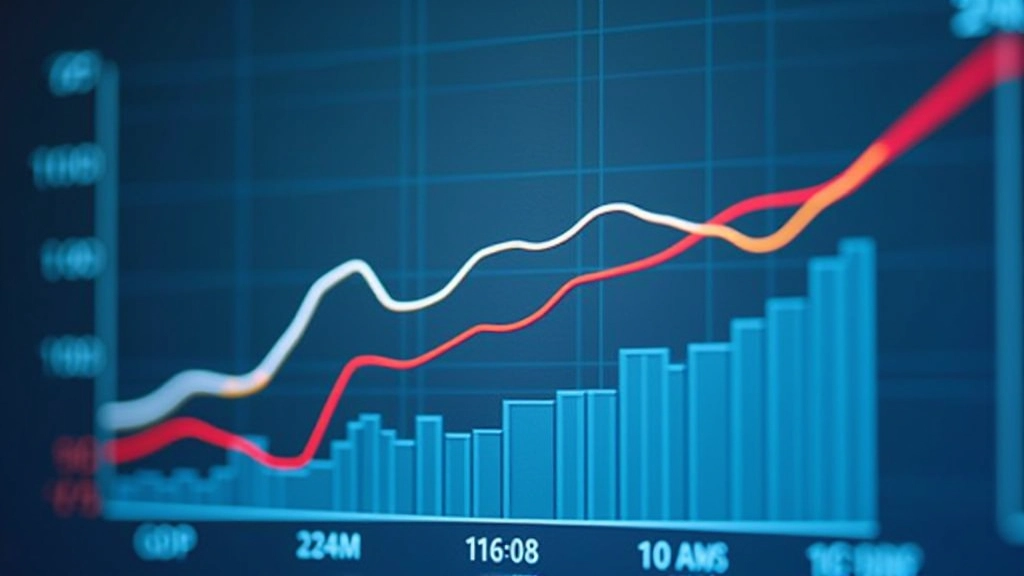 Srovnávací graf HDP růstu České republiky a eurozóny za posledních 10 let, zelené a modré čáry