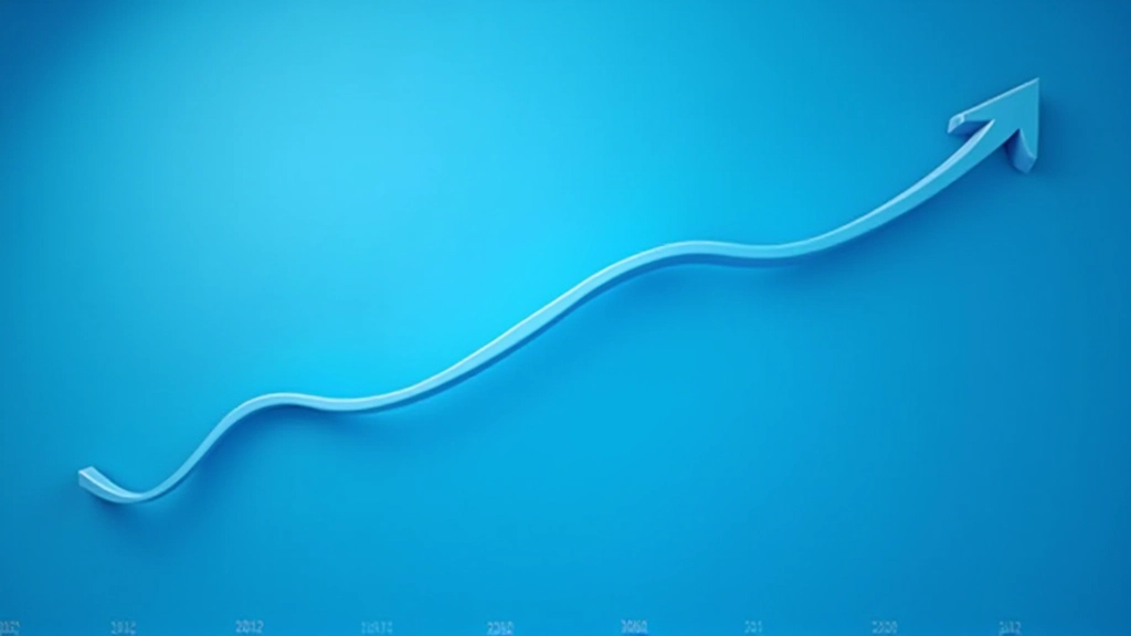 Graf znázorňující čtyři fáze ekonomického cyklu s labely růstu a poklesu